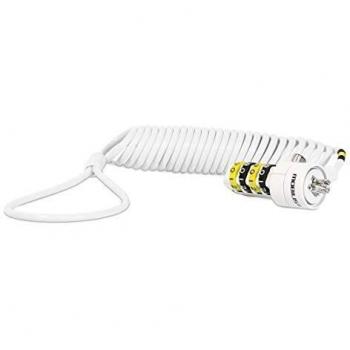 Mobilis 001234 para Cable de Seguridad-White