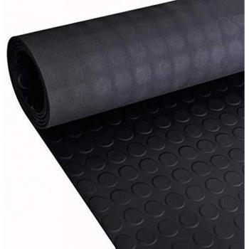 vidaXL Anti-Slip Rubber Floor Mat with Dots 5 x 1 m