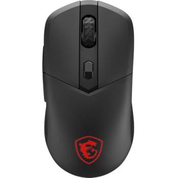 MSI VERSA 300 Wireless RGB Gaming Mouse - Lightweight 60g, 8000 DPI, Symmetrical Design, Bluetooth/2.4G/USB-C Connectivity