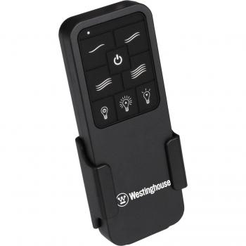 Control Remoto para Ventilador y Luz Westinghouse Negro con Retroiluminación