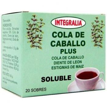 Integralia Cola de Caballo Plus Soluble 20Sbrs - 1 unidad