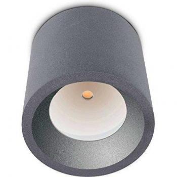Lámpara de techo exterior LED CREE 12W 3000K Gris IP65