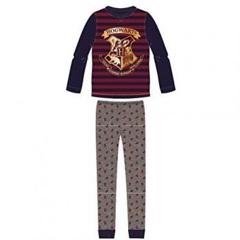 CERDÁ LIFE'S LITTLE MOMENTS Pijama Largo Single Jersey Harry Potter Conjuntos, Azul