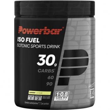 Bebida isotónica PowerBar Iso Fuel 30g sabor limón 608g