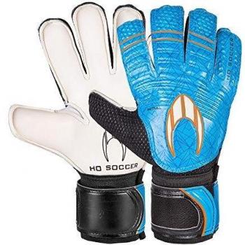HO Soccer Initial Flat Architect Blue Guantes De Portero, Unisex Adulto, Azul/Negro, 7