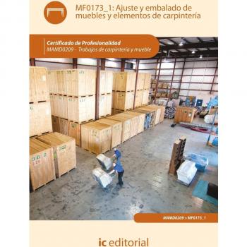 Ajuste y embalado de muebles y elementos de carpintería. mamd0209 - trabajos de carpintería y mueble