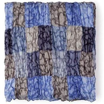 TOUS Foulard Kaos Cuadrados en color azul-marino
