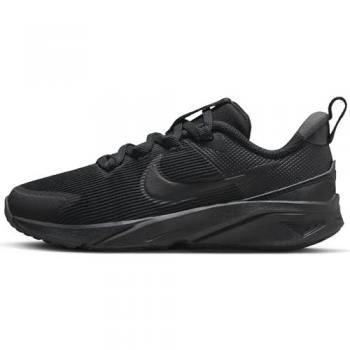 Nike Star Runner 4 Unisex Running Shoes - Black - Size 28.5