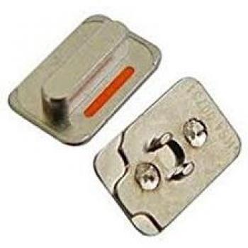 Boton de silencio para reparacion iPhone 5 y Iphone 5S Plateado