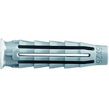 Taco Nylon PRO6 6x30 mm Sin Tornillo - 100 Piezas Spit
