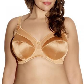 Goddess Keira Supportive Full Cup Wired Bra in Nude, Size 42DD