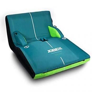 Jobe Switch 2P 2 en 1 Colchoneta Inflable para Agua, Diseño Versátil, Material Duradero, Capacidad para Dos Personas, Ideal para Descanso y Diversión en el Agua
