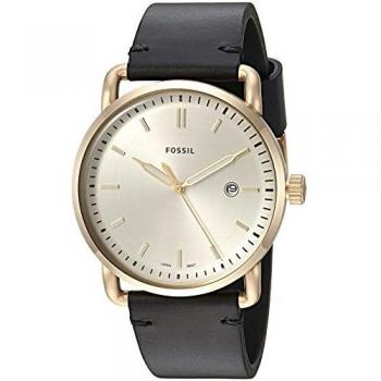 Fossil Men's Analogue Quartz Watch with Leather Strap FS5387
