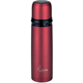 Laken Termo 0,5L Rojo de Acero Inoxidable con Tapón-Vaso