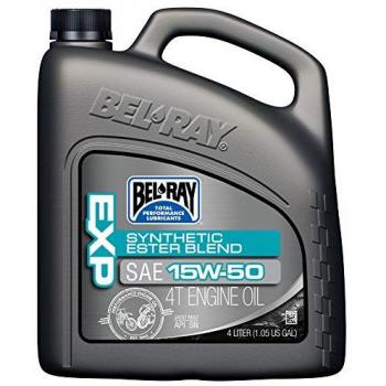 Bel-Ray EXP Synthetic Ester Blend 4T 15W-50 4L Aceite de motor sintético de mezcla de éster