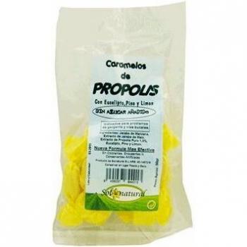 SOLNATURAL Caramelos Propolis 50 g, No aplicable