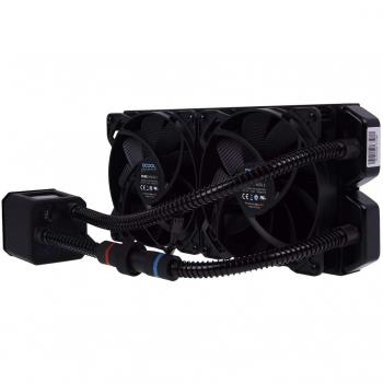 Alphacool Eisbaer 280 CPU Refrigeración Líquida Negra con Ventiladores Multisocket