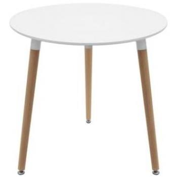 Mesa Tower Redonda 60 cm - Blanca - Ideal para Comedor