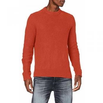 Jack & Jones JPRMARCO Knit Crew Neck Jersey, Marrón