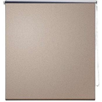 Estor enrollable opaco beige 100 x 175 cm protección visual para ventana
