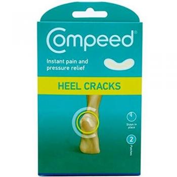 Johnson y Johnson Compeed agrietada talón parche parches de