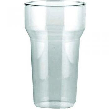 Caterpack Polycarb vasos de media pinta, de plástico, transparente, PACK OF 48