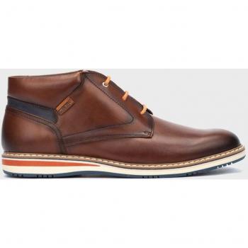 Pikolinos bota de piel Ávila M1T-8011 para hombre con plantilla acolchada y extraíble