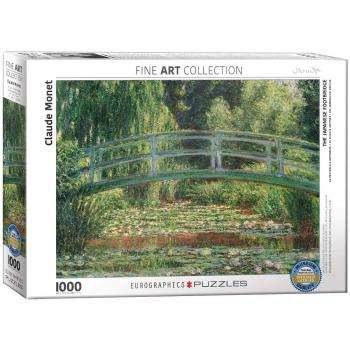 EuroGraphics 1000-Piece Puzzle - Claude Monet: The Japanese Footbridge