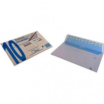 Sobre Blanco Multimarca 120x176 con Tira Autoadhesiva - Pack de 10 Unidades