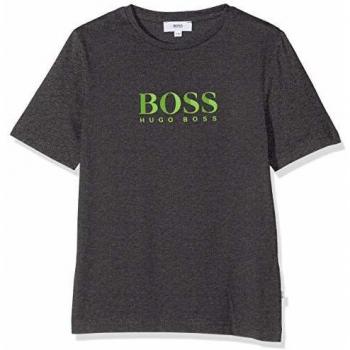 BOSS tee-Shirt Manches Courtes Top Deportivo, Gris