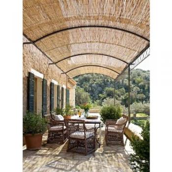Cañizo Natural de Bambú Ecológico 1x5m para Decoración de Jardín