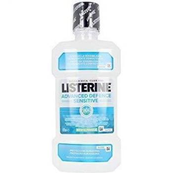 Listerine, Enjuague Bucal Advanced Sensitive, Pack de 4, 500 ml