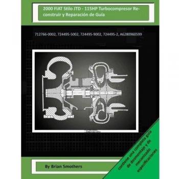 2000 FIAT Stilo JTD - 115HP Turbocompresor Reconstruir y Reparación de Guía: 712766-0002, 724495-5002, 724495-9002, 724495-2, A6280960599