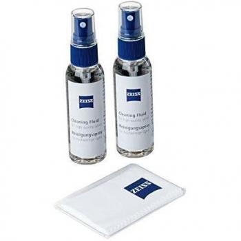 Zeiss Reinigungsspray 2 x 60 ml + Mirkofasertuch 18 x 18 cm Spray Limpiador, Neutro
