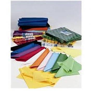 Papel Seda Dorado de 51x76 cm, Paquete de 25 Hojas - Sadipal