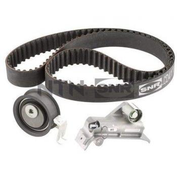 SNR Kit de poleas con correa dentada KD457.33, incluye correa de distribución y poleas, diseñado para garantizar el correcto funcionamiento del motor, compatible con múltiples modelos de vehículos, fabricado con materiales de alta calidad para mayor