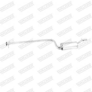 Silenciador Intermedio Walker 71381