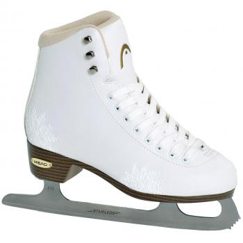 Cabeza de patinaje sobre hielo para mujer figura de ámbar Blanco blanco Talla:40.0