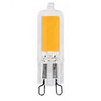 Bombilla LED G9 COB 6W 360º Blanco Cálido