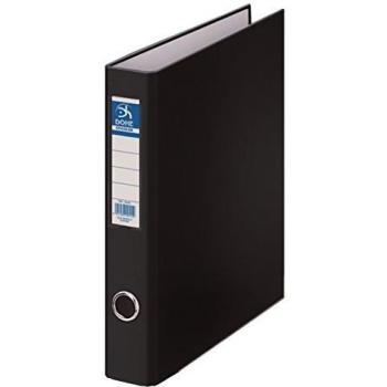 Dohe Oficolor - Carpeta, 2 anillas de 40 mm, folio, color negro