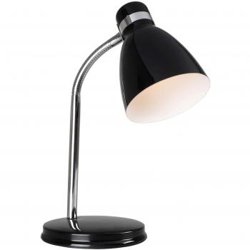 Lámpara de mesa moderna Nordlux Cyclone negra E14 40W