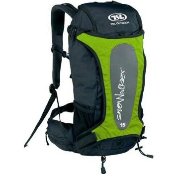 TSL Snowalker 15L Unisex Green Backpack for Snowshoeing