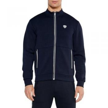 Sudadera EA7 Emporio Armani Train Premium Shield Azul Marino L, Casual, Algodón