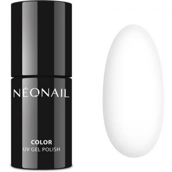 Esmalte Semipermanente NEONAIL Milky French UV LED 7.2ml - Colección Pure Love, color blanco cremoso