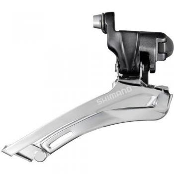 SHIMANO Front Derailleur Desviador Delantero FD-CX70, Unisex, Gris, 31.8/28.6