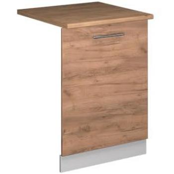 Panel Frontal para Lavavajillas Fame-Line, Roble Dorado/Blanco, 60 cm, Accesorio de Cocina