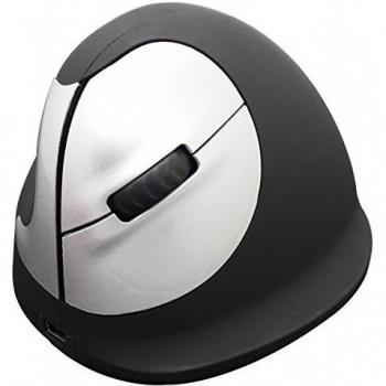 R-Go Tools 948804 - Ratón inalámbrico para zurdos, color negro