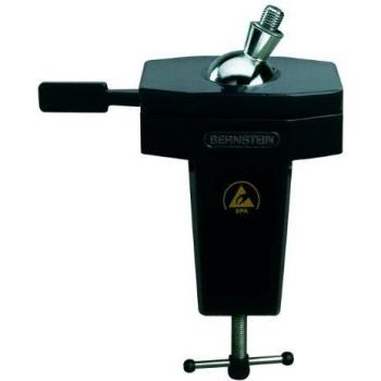 Tornillo de banco Bernstein 9-251-ESD, abertura máxima 70mm, soporte de articulación esférica ESD con pinza de mesa