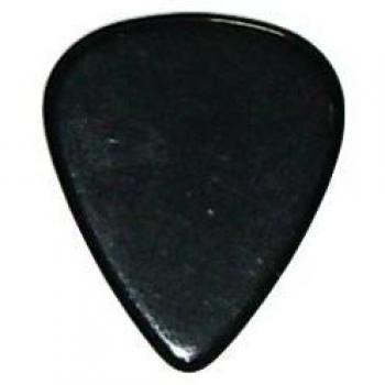 Púa celuloide negra ovalada n.7