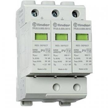 Protección contra Sobretensiones Finder 7P.23.9.000.1015, Tipo 2, Max 40kA, 1000Vdc